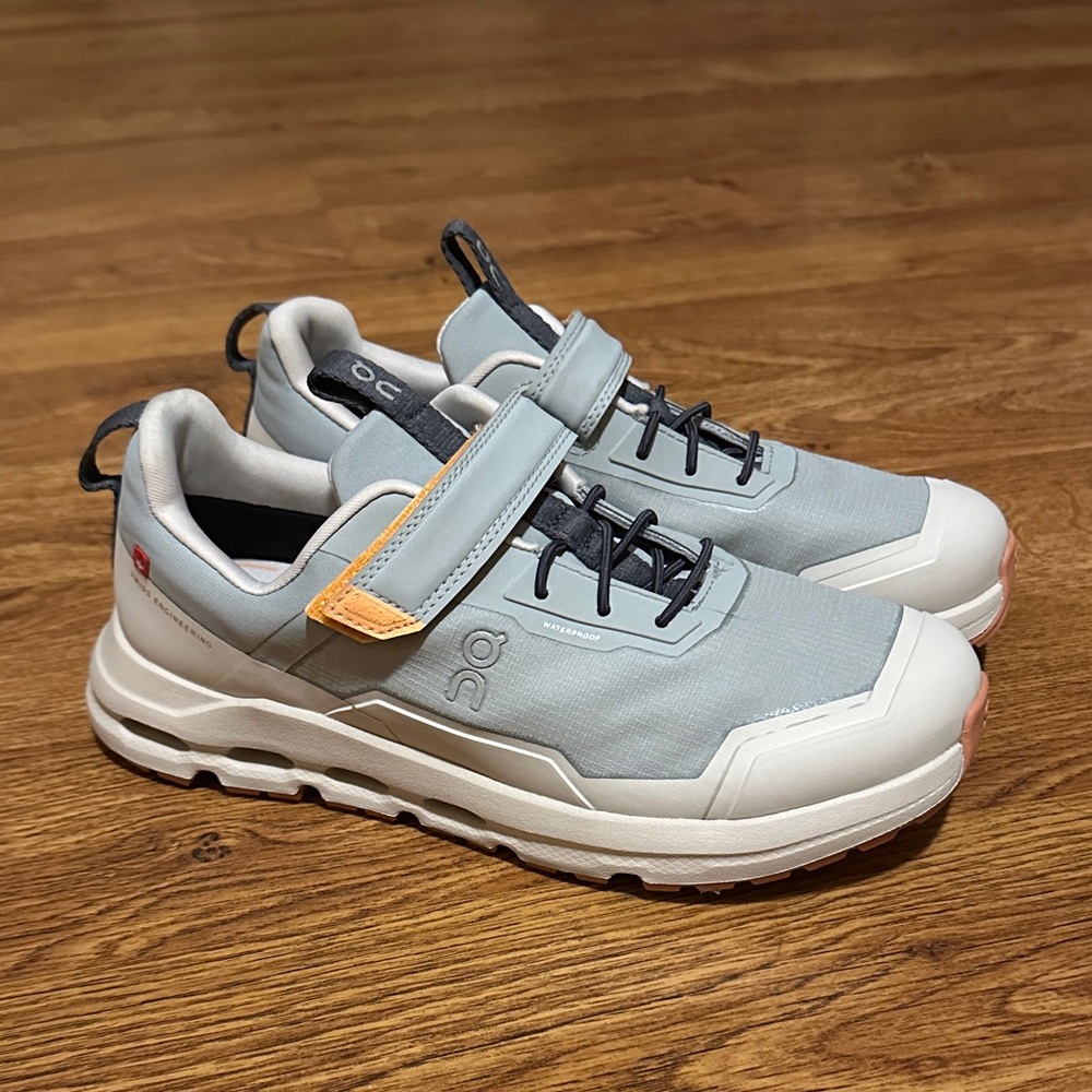 On Cloud Cloudhero Waterproof Sneakers Little Kids Size 2.5 NWOB Glacier Pearl